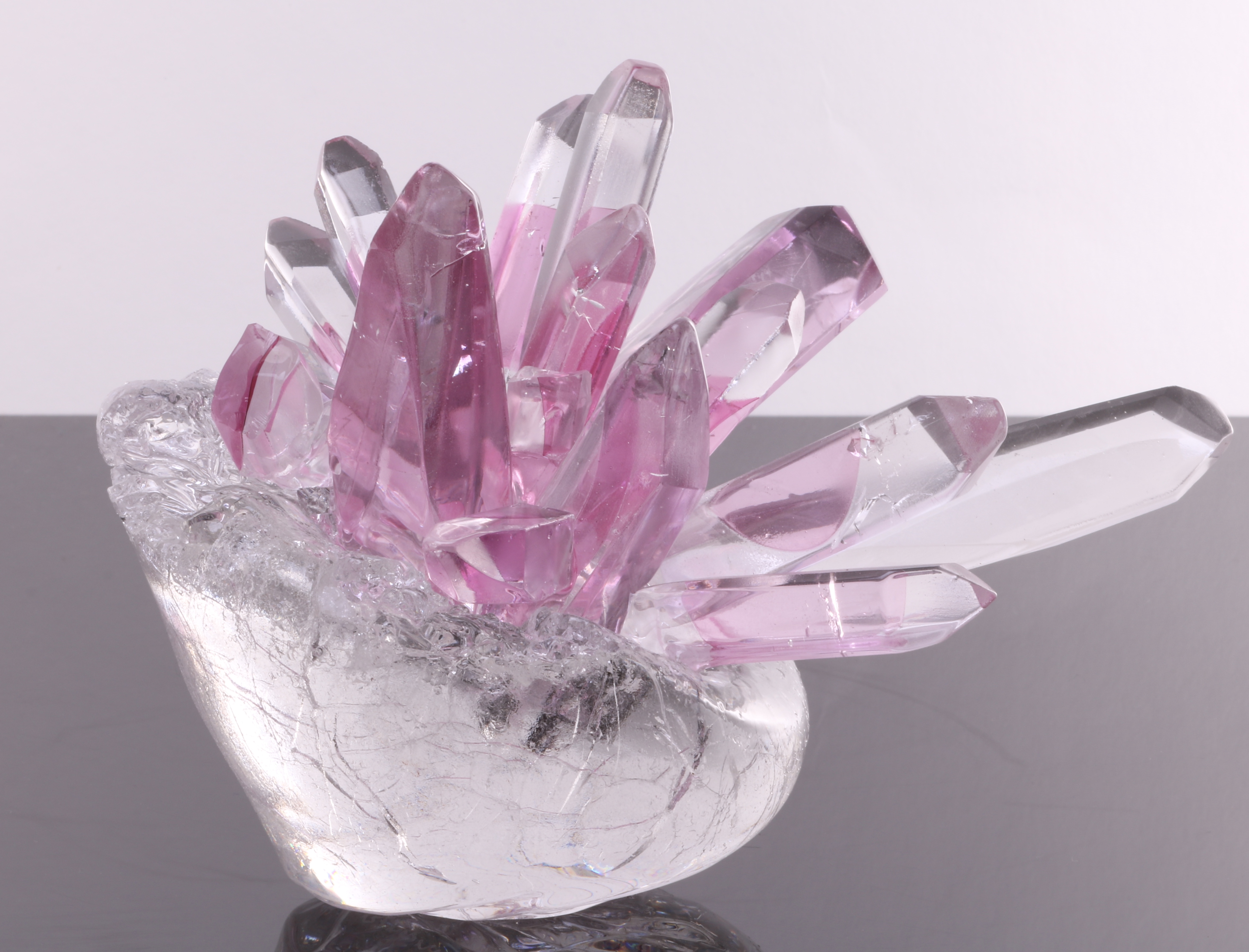 Purple luster crystal